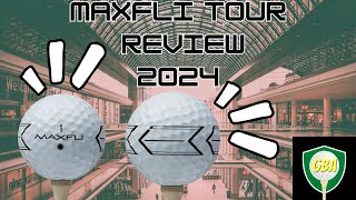 Maxfli Tour CG MAX ALIGN Golf Ball Review 2024 [upl. by Inotna]