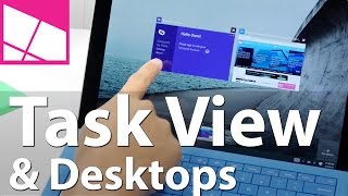 How to use Windows 10 Task View and Virtual Desktops [upl. by Etirugram]