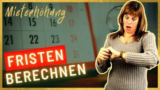 📆 So berechnest du die Fristen bei der Mieterhöhung sonst UNGÜLTIG‼️ [upl. by Waverly]