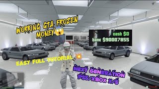 EASY FROZEN MONEY GLITCH FOR NEXT GEN IN GTA online PS5XBOX XS 167🔥 [upl. by Leontyne]