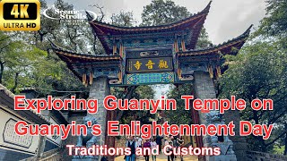 Exploring Guanyin Temple on Guanyins Enlightenment Day  Traditions and Customs [upl. by Jensen898]