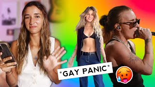 Reacting to the HOTTEST Lesbian Thirst Traps on Tik Tok ❤️‍🔥 [upl. by Anyahs749]