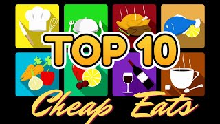 Top 10 Cheap Eats Las Vegas [upl. by Aurelie]