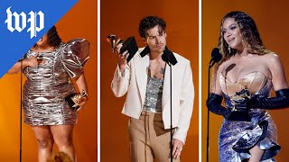 Beyoncé Lizzo and Harry Styles win big at 2023 Grammys [upl. by Secor]