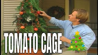 Tomato Cage Christmas Trees [upl. by Aketahs737]