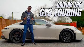 I drove a Porsche 992 GT3 Touring [upl. by Ymmac273]