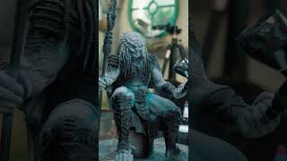 How To Make Predator King Diorama In Aquarium With Polymer Clay Sculpting [upl. by Audrie399]