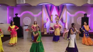 Gidha Performance at Harleens Sweet 16th Birthday party [upl. by Adlihtam]