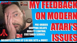 My Feedback on Modern Ataris Issues In Response to GenXGrownUps Video 52124 Atari Newsline [upl. by Laufer]