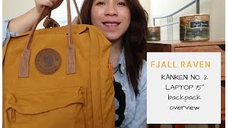 Fjallraven Kanken Laptop bag review Correction Swedish flag [upl. by Newra61]