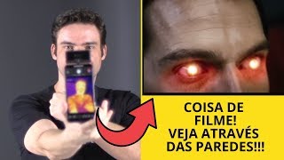 VEJA ATRAVÉS PAREDES  FLIR ONE PRO CÂMERA TÉRMICA INFRAVERMELHA [upl. by Vlad]