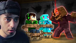 Finding my friends in minecraft 😰 [upl. by Ocinom]