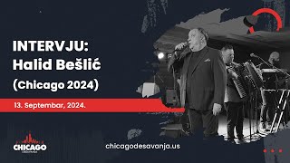 INTERVJU Halid Bešlić Chicago 2024 [upl. by Roanna30]