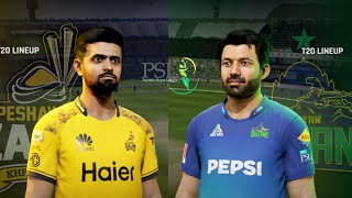 PESHAWAR IN TROUBLE 🤯  PZ v MS CRICKET 24 GAMEPLAY [upl. by Anitnatsnoc]