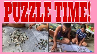 PLAYING PUZZLE ASSORTING THE PIECES  Jonelyn Channel [upl. by Otrebcire]