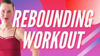 40 MIN WORKOUT REBOUNDER WORKOUT MINITRAMPOLINE EXERCISES  CARDIOSTRENGTH EXERCISES  AFT [upl. by Manvel706]