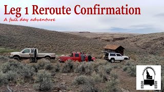 Leg 1 Reroute Confirmation S8E15 SW Idaho Overlanding [upl. by Engracia564]