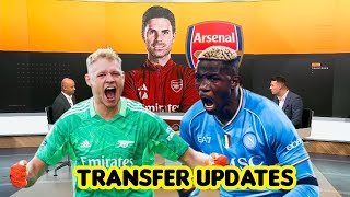 Arsenal transfer Arsenal shows interest in signing Victor Osimhen following Chelseas withdrawal [upl. by Yenruoc]