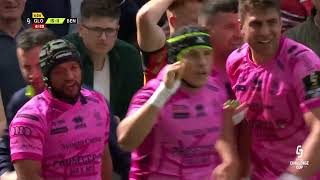 Gloucester Rugby vs Benetton Rugby  Full Match Highlights  EPCR Challenge Cup 20232024 [upl. by Elleinet]