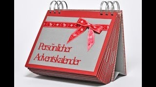 Persönlicher Adventskalender selber machenDIY personal advent calendar [upl. by Humfrid]