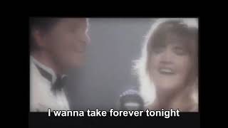 《I Wanna Take Forever Tonight》Peter Cetera amp Crystal Bernard Lyrics [upl. by Gomar271]