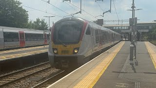 Trains at Witham GEML 260624 [upl. by Ballou]