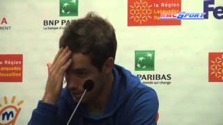 Open de Montpellier  Gasquet rejoint Paire en finale  0902 [upl. by Taro]