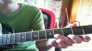 Wie spiele ich quotHero of Warquot Rise Against auf Gitarre Intro [upl. by Blake]