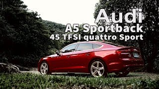 Audi A5 Sportback 45 TFSI quattro Sport 我覺得可以 試駕 廖怡塵【全民瘋車Bar】67 [upl. by Ebenezer696]