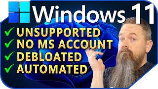 The Perfect Automated Windows 11 Install USB [upl. by Monafo586]