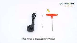 How to assemble DAHON landing gear [upl. by Croteau]