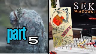 Sekiro First Playthrough Part 5 Interrupting a Monkey Party Reaction to Guardian Ape [upl. by Carmelia984]