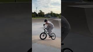 SampM ATF BMX Bike Build Customer Test Rides at Skate Park USA Made Frame bike bikelife [upl. by Billmyre]