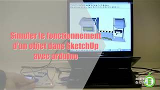 Tutoriel 2 Créer une simulation sur Sketchup avec arduino ou carte Microbit [upl. by Anaeli]