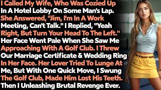 My Eyes Popped Out When I Saw My Cheating Wife On A Leap Of Other Guy I Got Revenge Sad Audio Story [upl. by Llerod]