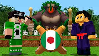 Fusão Nigéria e Japão na Copa do Mundo de Pixelmon [upl. by Mishaan961]