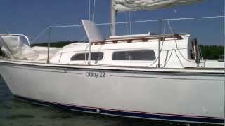 Oday 22 cruising sailboat [upl. by Oriana]