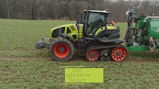 CLAAS AXION 960 TT mit SAMSON PG II GENESIS  TSB 2 [upl. by Batchelor]