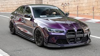 912HP BMW M3 G80 with Decat Armytrix Exhaust  LOUD Accelerations amp Pops and Bangs [upl. by Lengel]