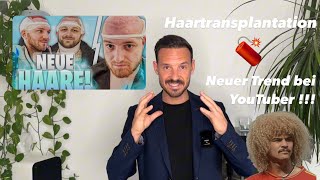 Haartransplantation gefährlicher Hype oder neuer Trend 📈 [upl. by Kaila]