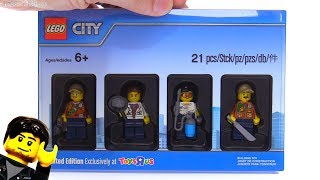 LEGO Toys R Us Bricktober City Jungle minifigure pack reviewed [upl. by Acinimod]