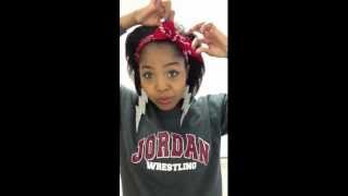 How To Tie a Bandana Bow [upl. by Leban]