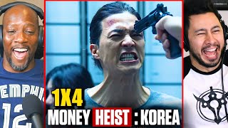 Money Heist Korea Joint Economic Area Episode 4 Reaction wCinePals [upl. by Deroo]