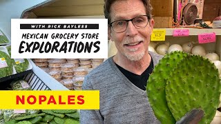 Rick Bayless How to Prepare Nopal Cactus [upl. by Arten]