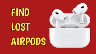 How to Find Your Lost Airpods EASY [upl. by Mencher]