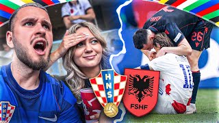 ICH KANN NICHT MEHR💀 Kroatien Vs Albanien Stadionvlog 🇭🇷🇦🇱🔥 [upl. by Candra]