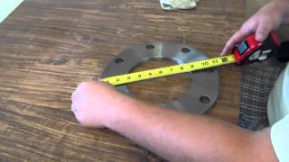 How to measure a flange [upl. by Borchers894]