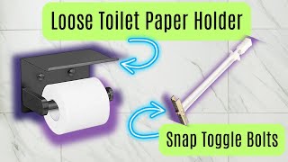 How to Fix a Loose Toilet Paper or Towel Holder – Simple DIY Solution for a Secure Fit [upl. by Egroej]