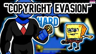 Copyright evasion  Hard Botplay  Vs Spong Remastered  FNF [upl. by Jone]