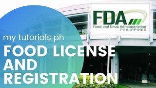 FDA FOOD LICENSE TO OPERATE AND CERTIFICATE OF REGISTRATION [upl. by Atazroglam]